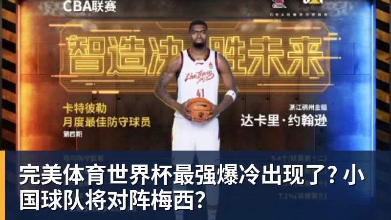 完美体育世界杯最强爆冷出现了? 小国球队将对阵梅西?